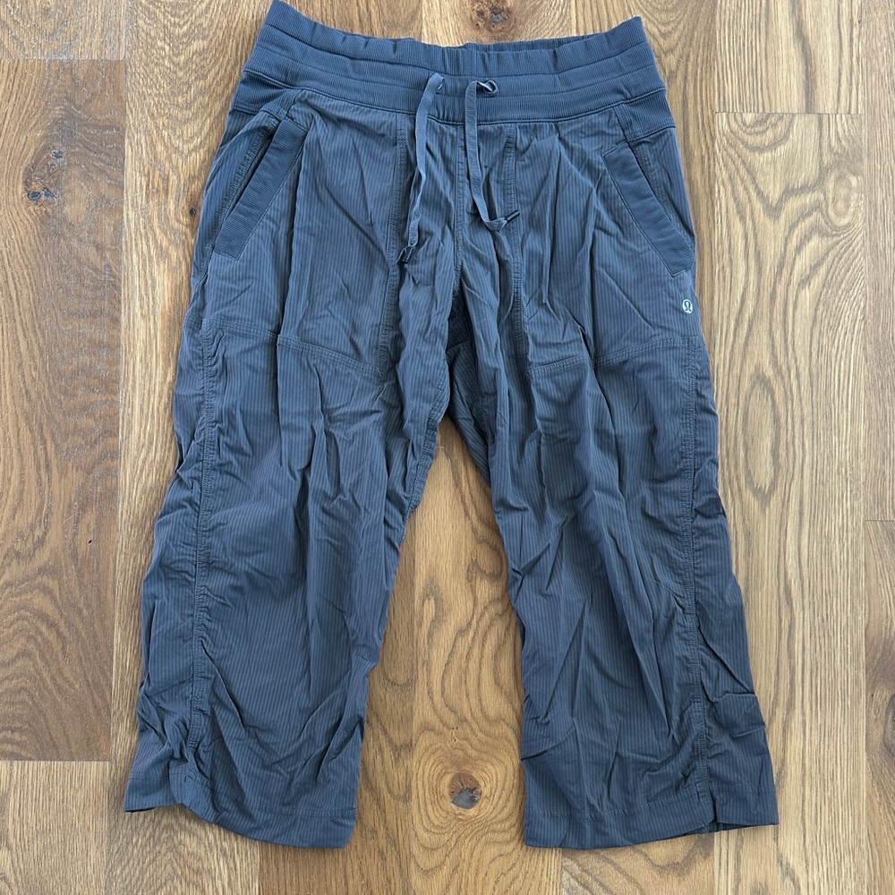 Lululemon Dance Studio Gray Cropped Pants